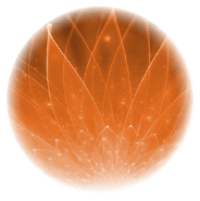 Orange-circle-lotus